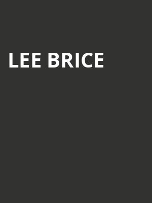 Lee Brice, Mechanics Bank Theater, Bakersfield