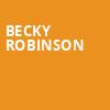 Becky Robinson, Bakersfield Fox Theater, Bakersfield